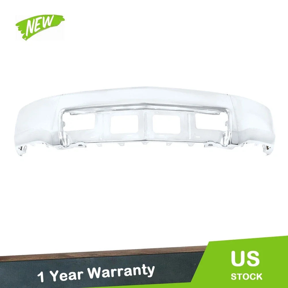 Chrome Split-Type Front Bumper for Chevrolet Silverado 1500 (2014–2015)