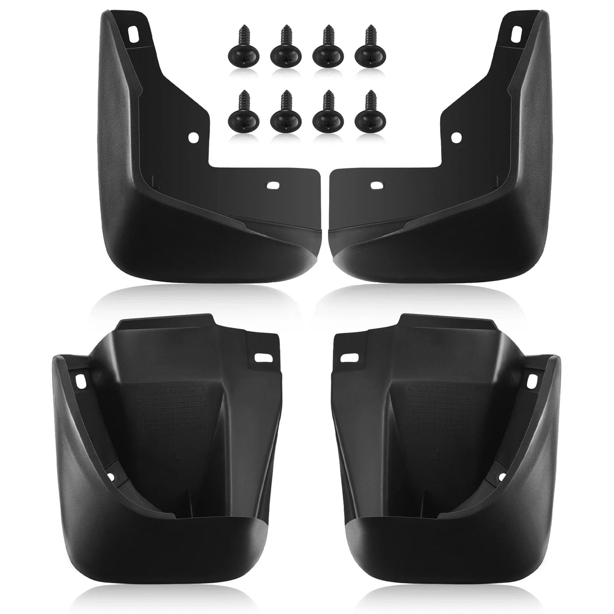 Mud Flaps Splash Guards Set of 4 for 1998-2002 Honda Accord