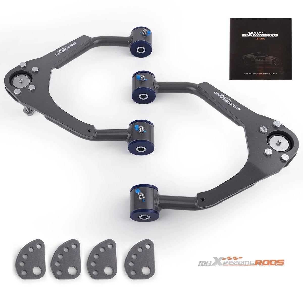 Upper Drop Alignment Control Arms Drop Kit for Chevy Silverado GMC 1500 (2007–2015)