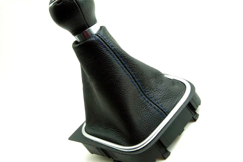 Manual Shift Boot for VW Jetta Vento Bora (2005–2012) Blue Stitch