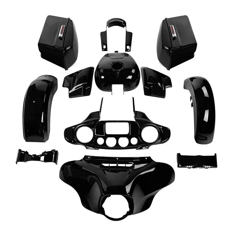 Bodywork Fairings Kit for Harley Street Glide (2014-2024) Vivid Black