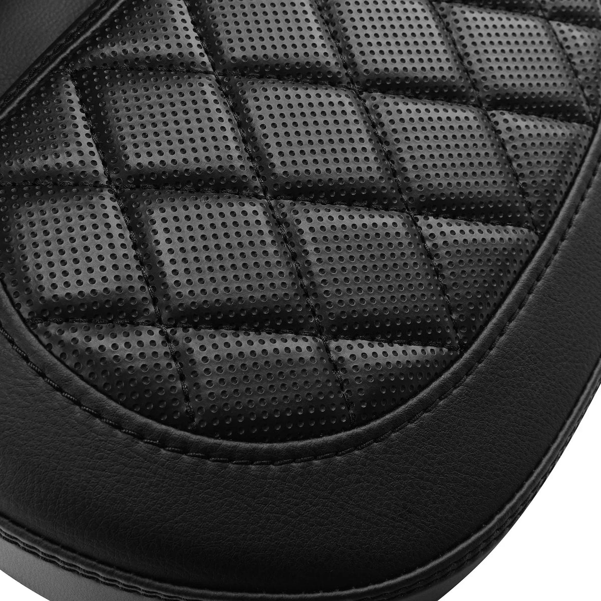 Backrest Pad Black for Harley Touring Glide Road King 1988-2024