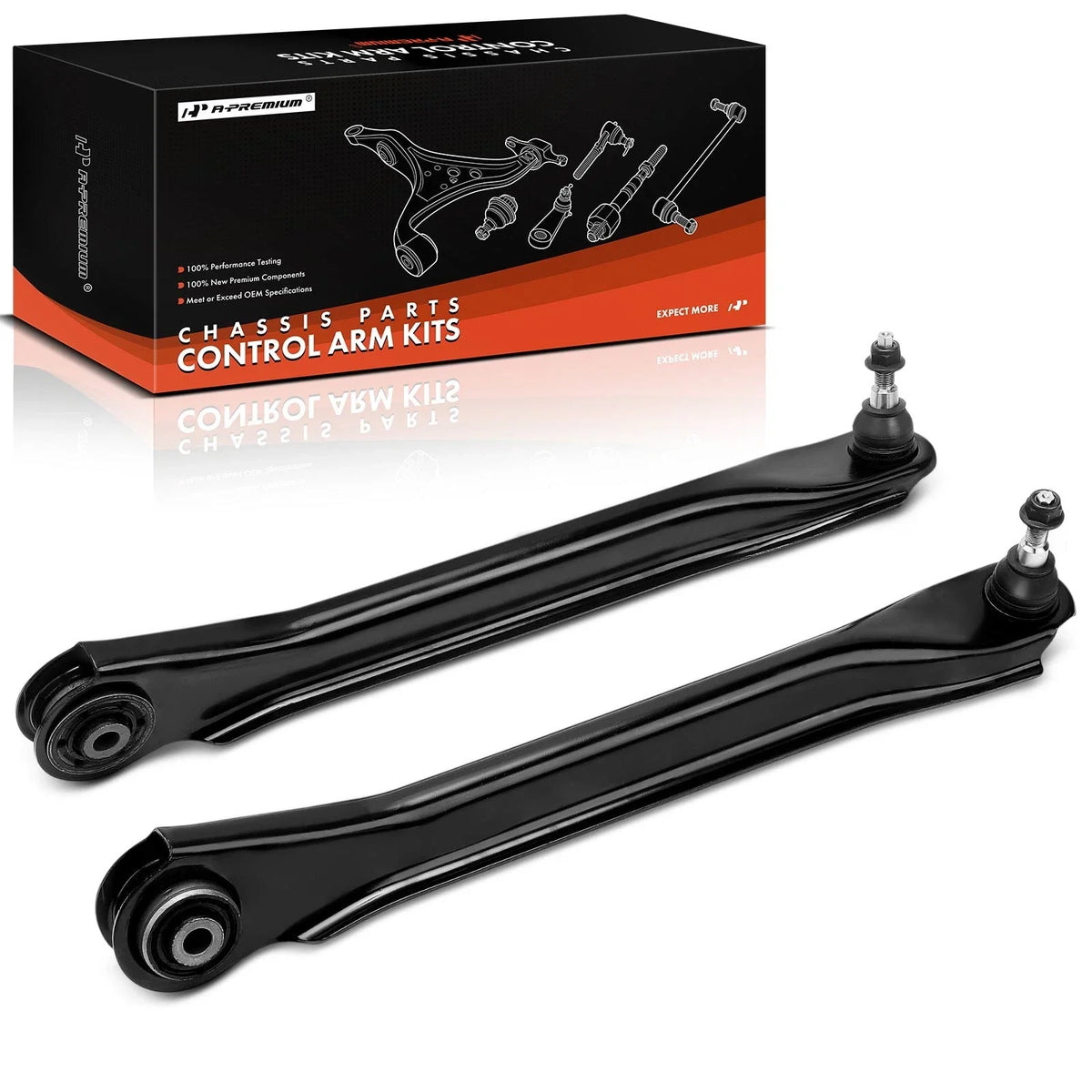 2X Rear Lower Control Arm with Ball Joint for Ford Escape (2001–2012)