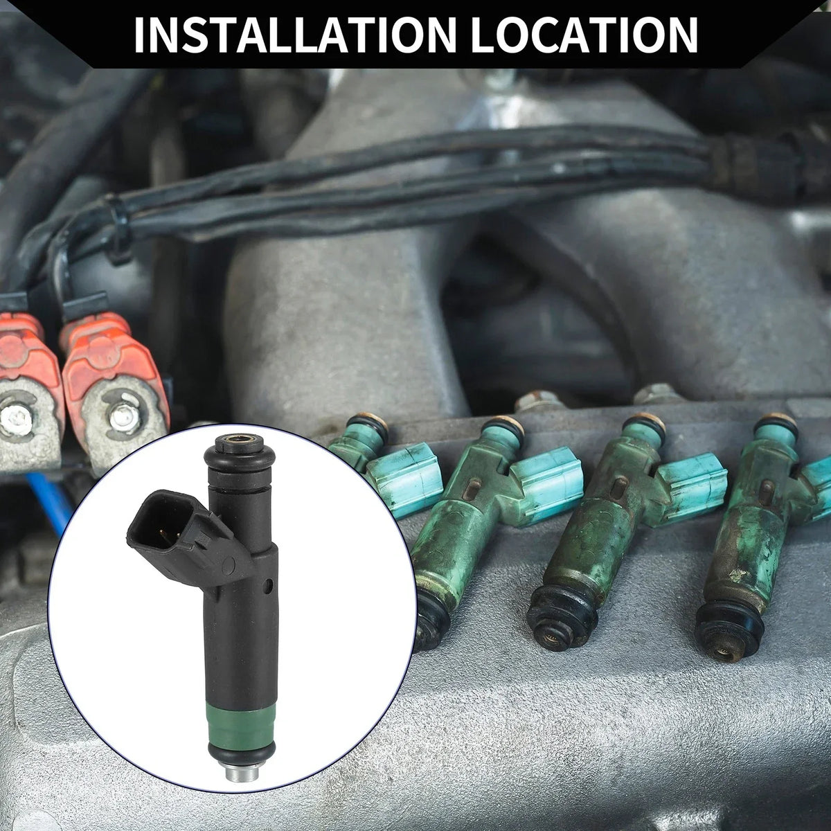 Fuel Injector 2004-2007 for Dodge Ram 1500 4.7L - 1 x Unit