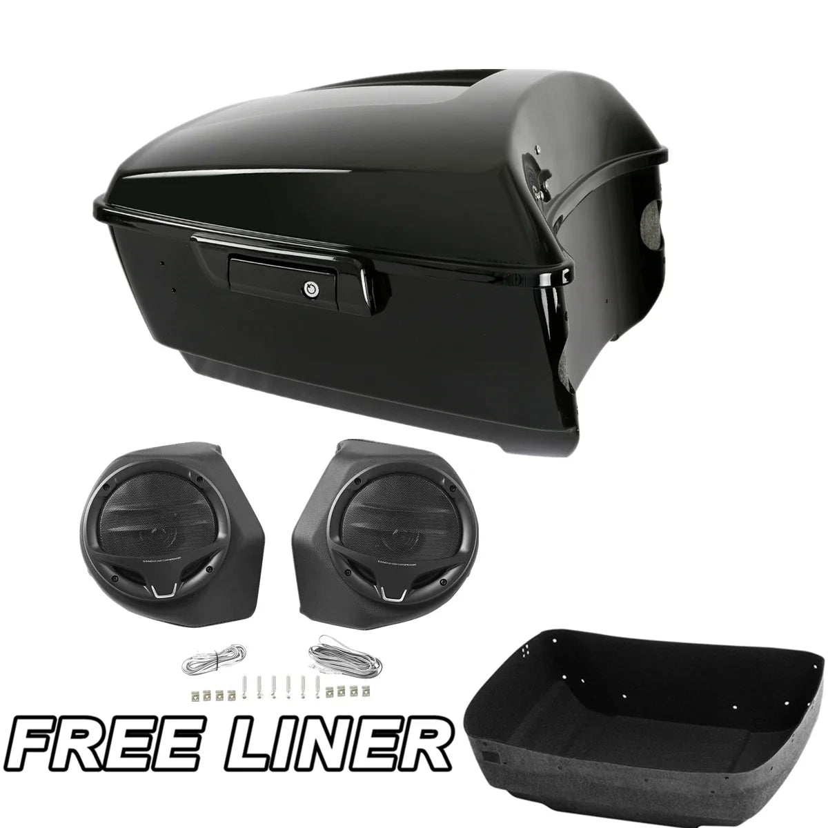 Trunk & Speakers Set for Harley Touring Road Glide King 2014–Present