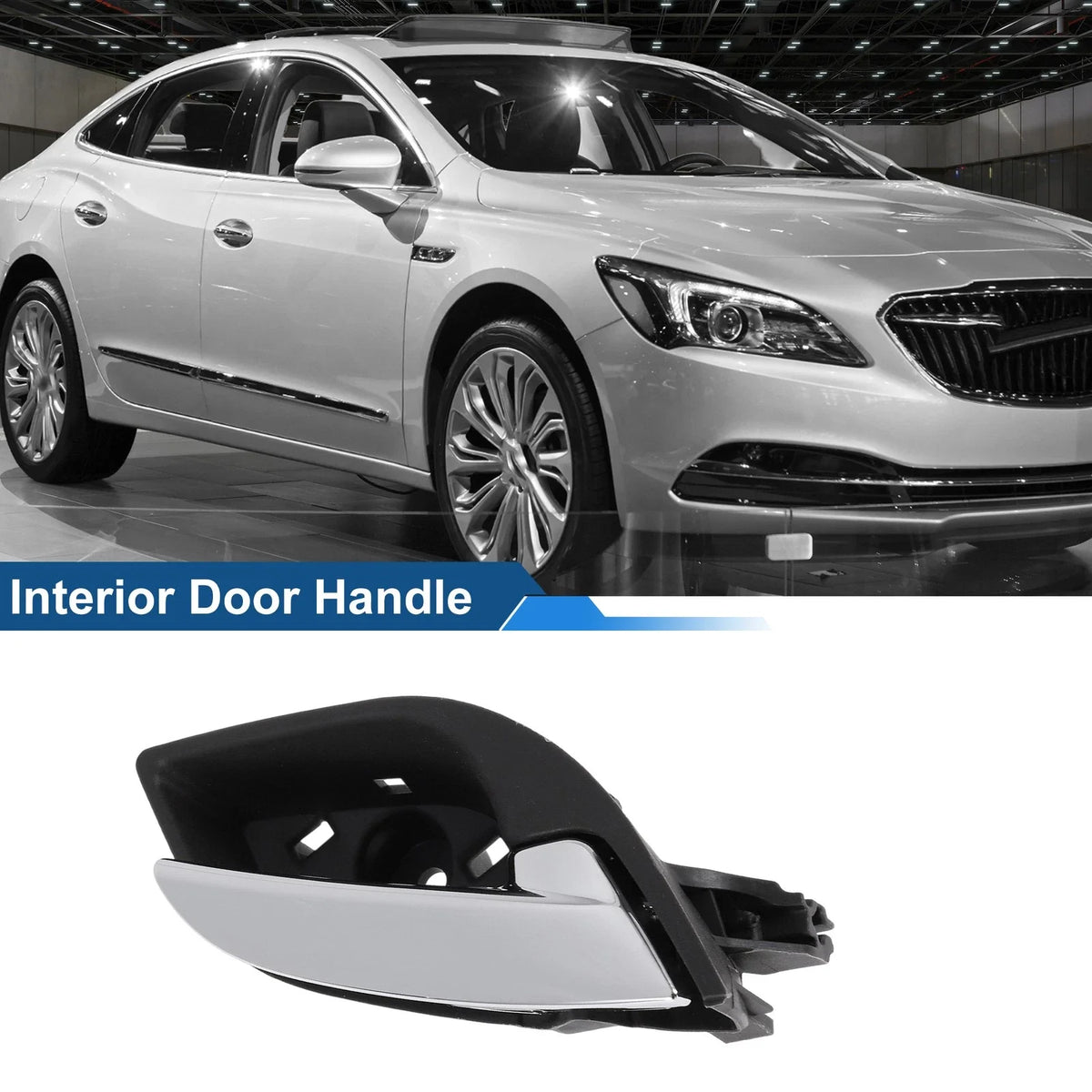 Rear Right Passenger Side Interior Door Handle for Buick Lacrosse (2009–2014)