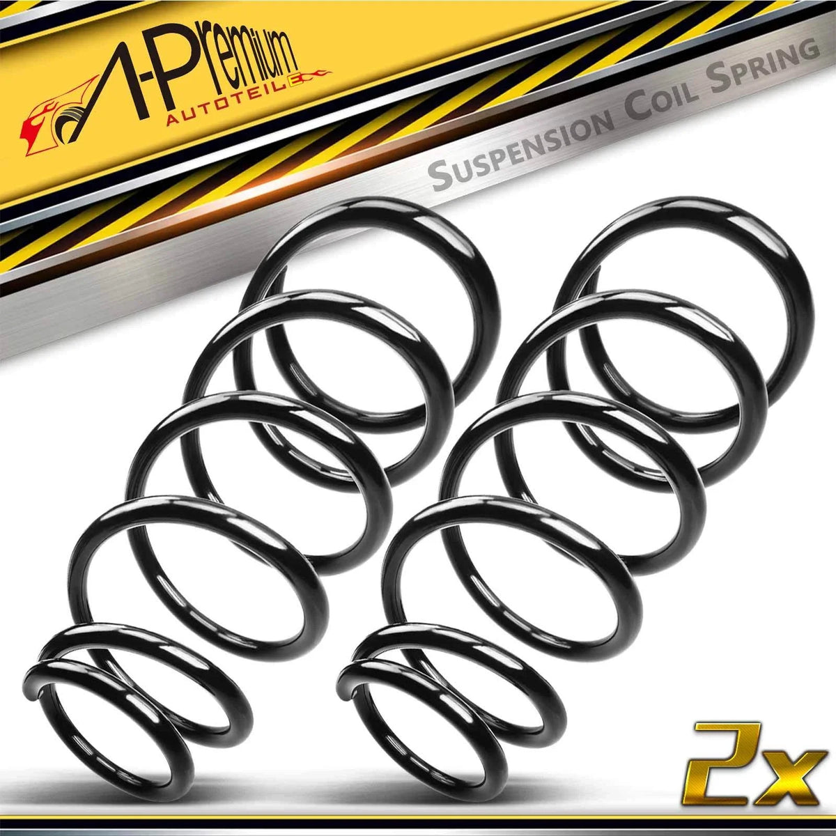 2X Front Coil Springs for Ford Ranger, Mazda B2300, B3000, B4000 (1986–1997)