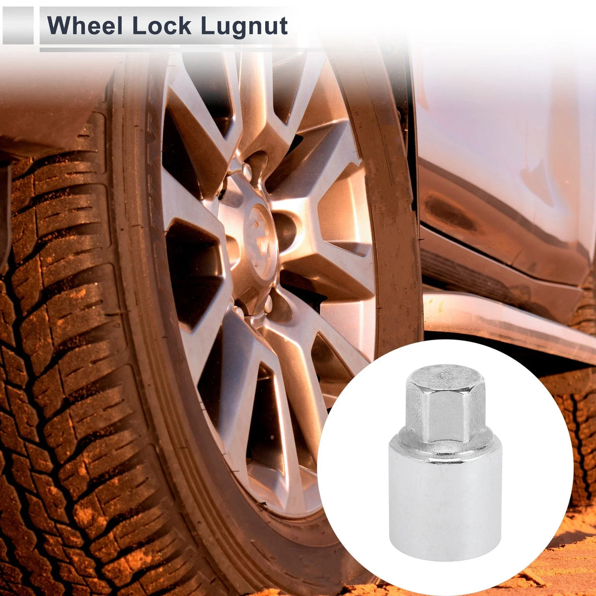 Type C Wheel Lock Lugnut Antitheft Key Socket for Toyota