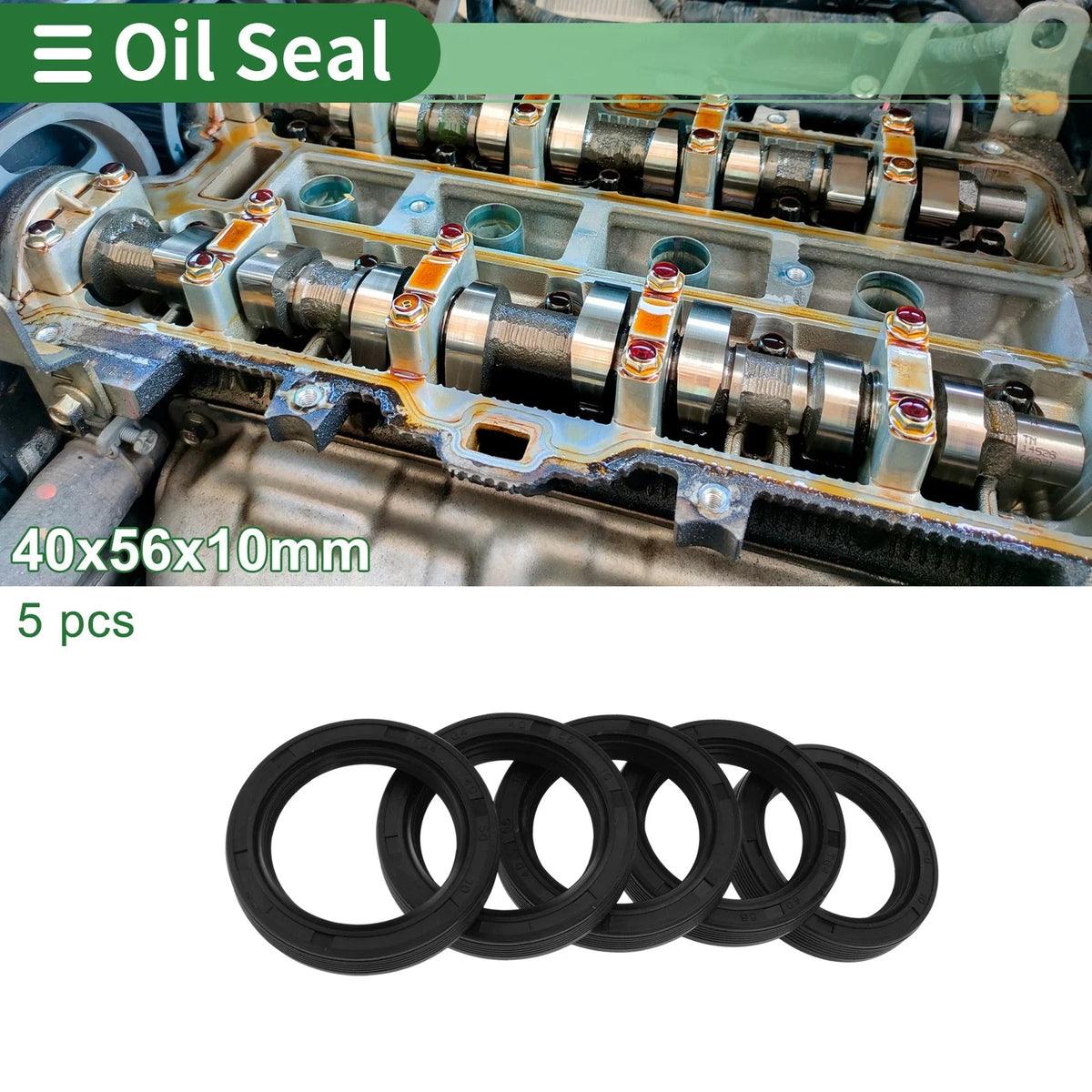 Oil Seal for Rotary Shaft (40x56x10mm)