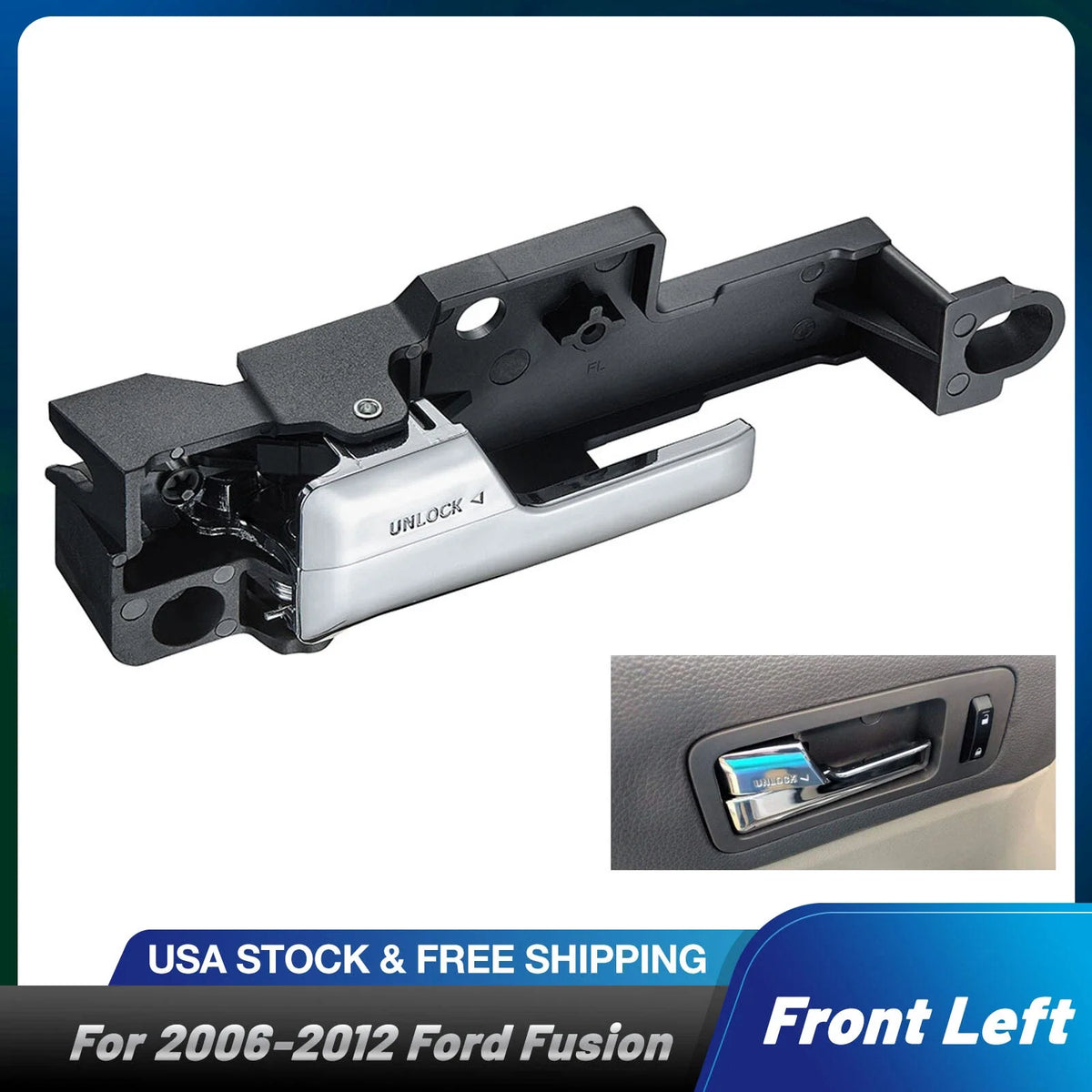 Front Inner Door Handle for Ford Fusion (2006–2012)