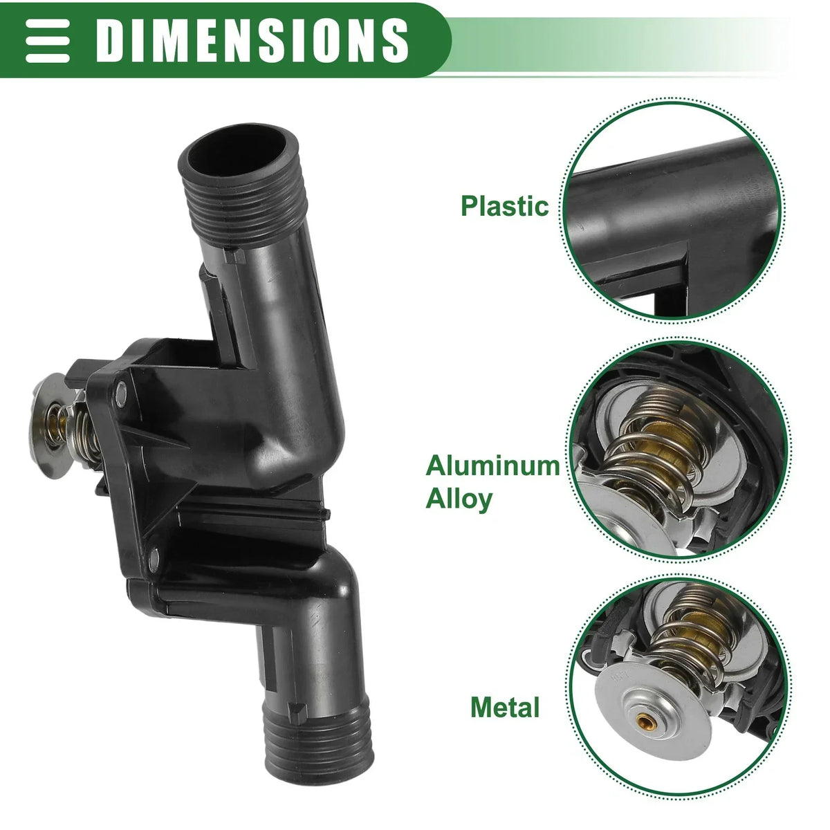 Thermostat Housing for BMW 318i (1996-1999) Assembly