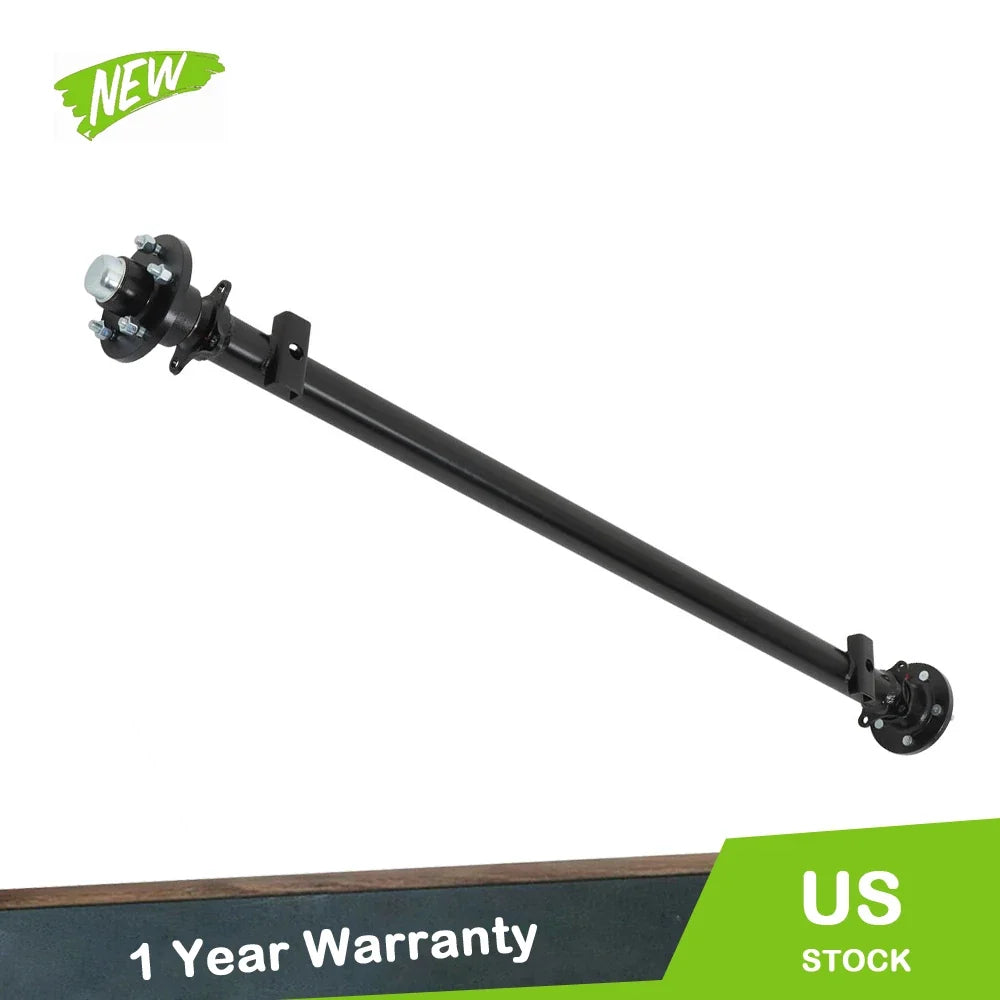 3500lbs 5 Lug Axle for Wide Frame (61" Hub Face, 46" Spring Center)