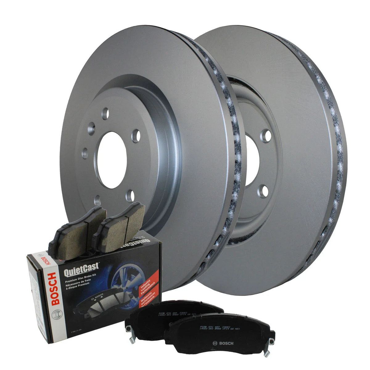 Brake Kit Set of 4 Rotors and Pads for Ford Explorer/Taurus