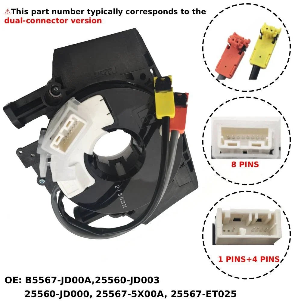 Clock Spring B5567-JD00A for Nissan Pathfinder Qashqai (2005-2013)