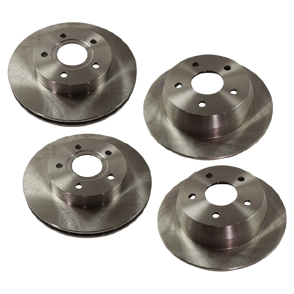 Front & Rear Disc Brake Rotors for 1999-2004 Jeep Grand Cherokee