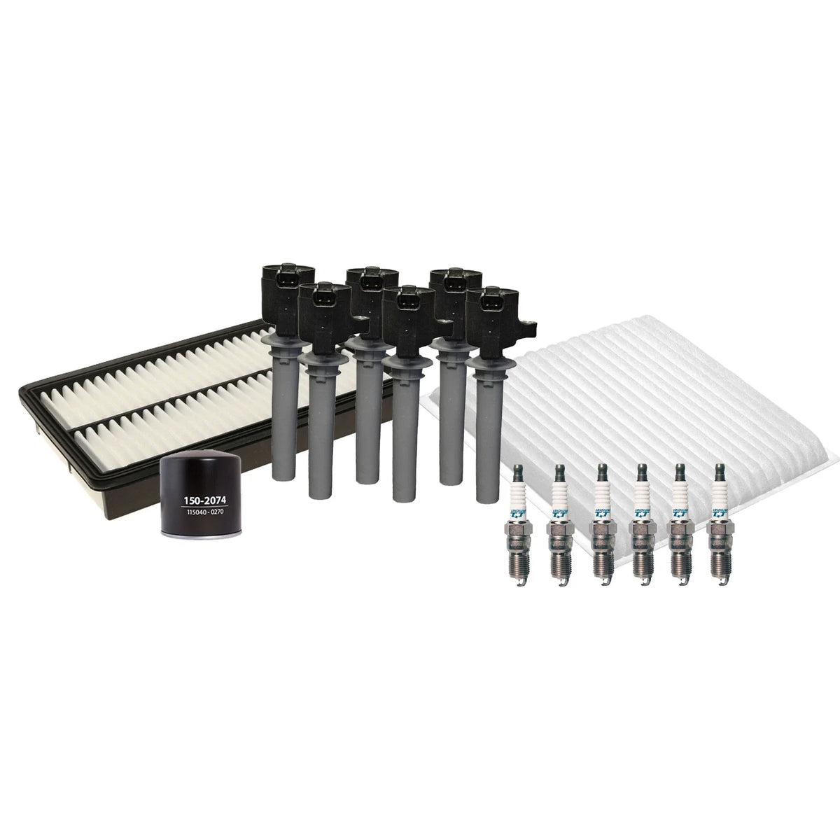 Set of 6 Denso Iridium TT Spark Plugs for Mazda MPV (2000–2006)