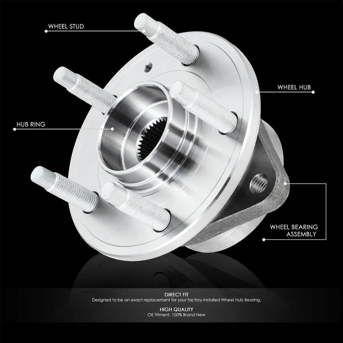 Wheel Bearing & Hub for Chevy Cruze Limited (2011–2016)