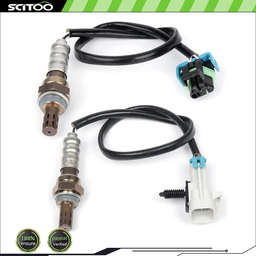 2X Upstream Oxygen Sensors O2 for 2007-2011 Chevy Silverado 3500 HD
