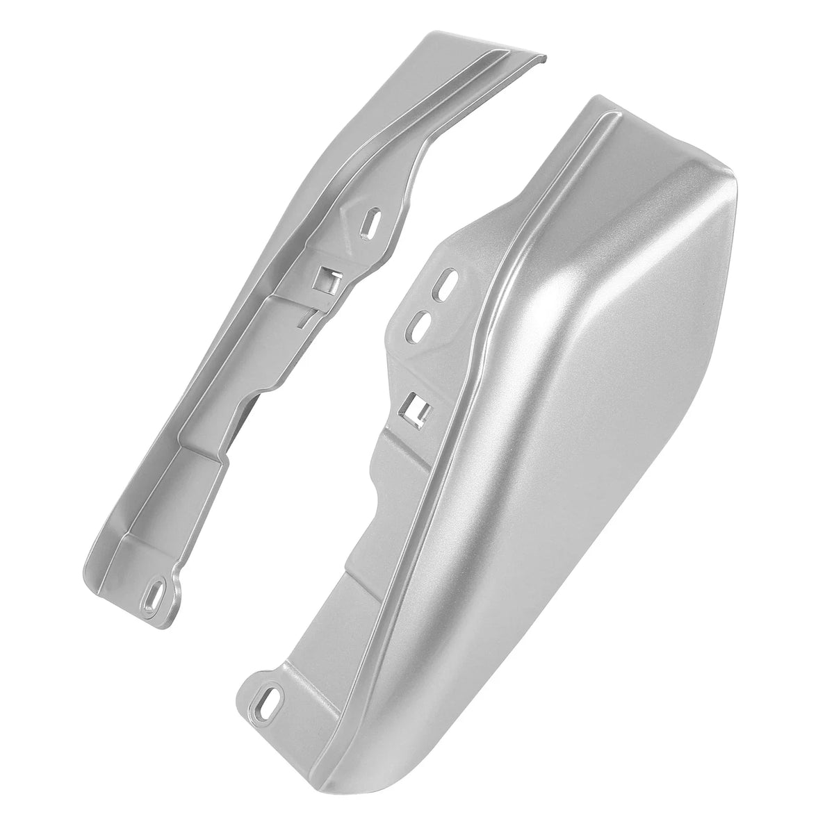 Mid Frame Deflectors - Silver for 2009-2023 Harley Touring Electra Glide