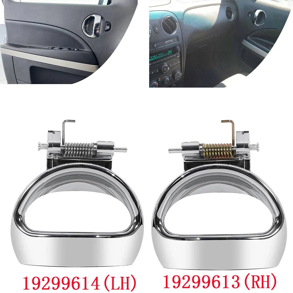Set of 2 Chrome Door Handles for HHR (2006–2011)