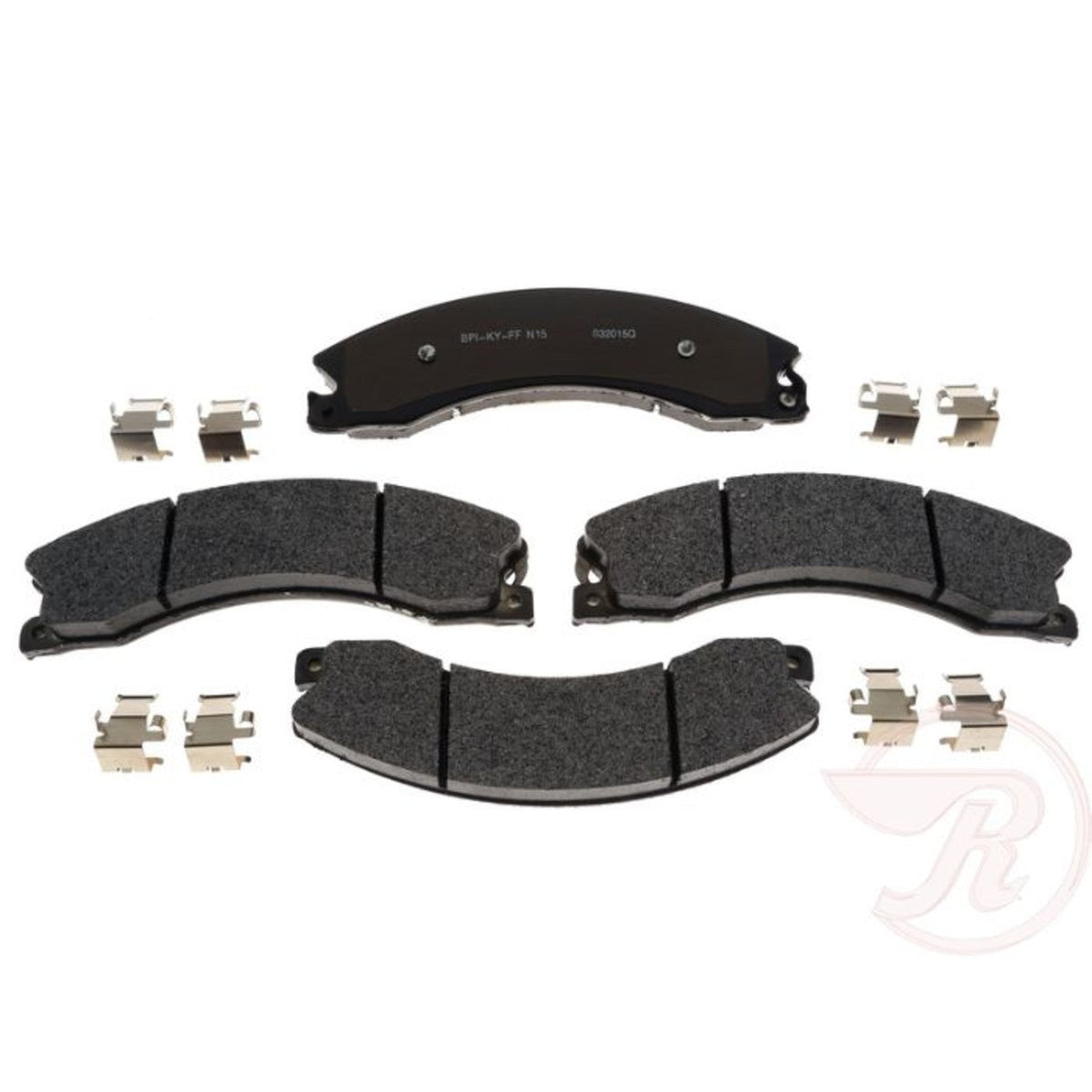 Brake Pad Set - 2 Pieces for Chevy SaVana