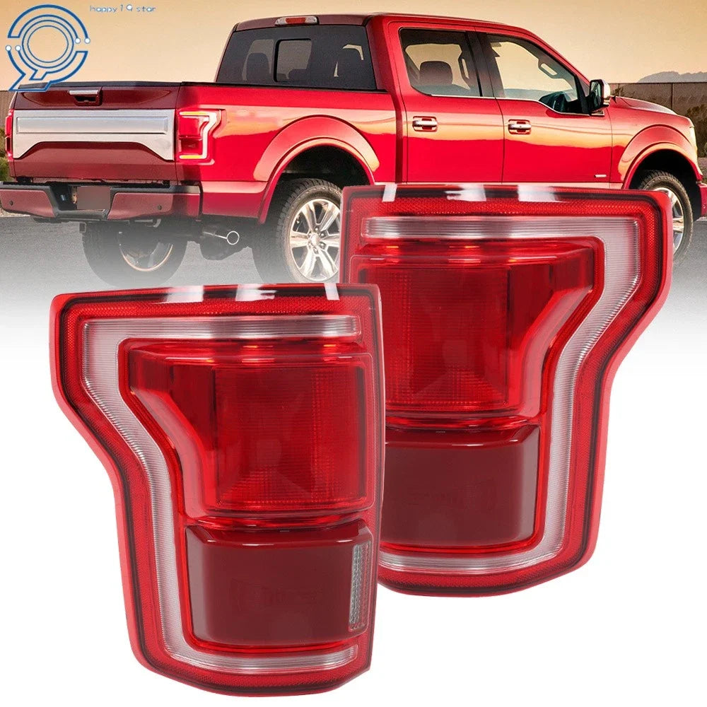 Set of 2 LED Tail Lights for Ford F-150 (2015–2017)