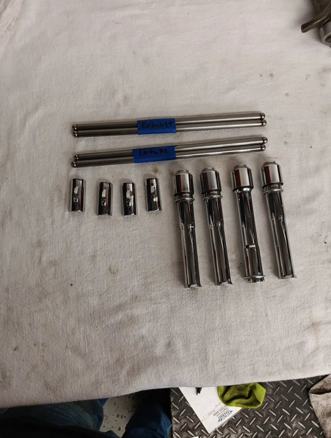 Pushrods and Push Tubes Set for 2009 Road Glide Harley-Davidson