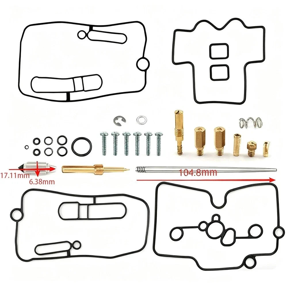 Carburetor Rebuild Kit for Keihin FCR 28 32 33 35 37 39 41MM (All Years)