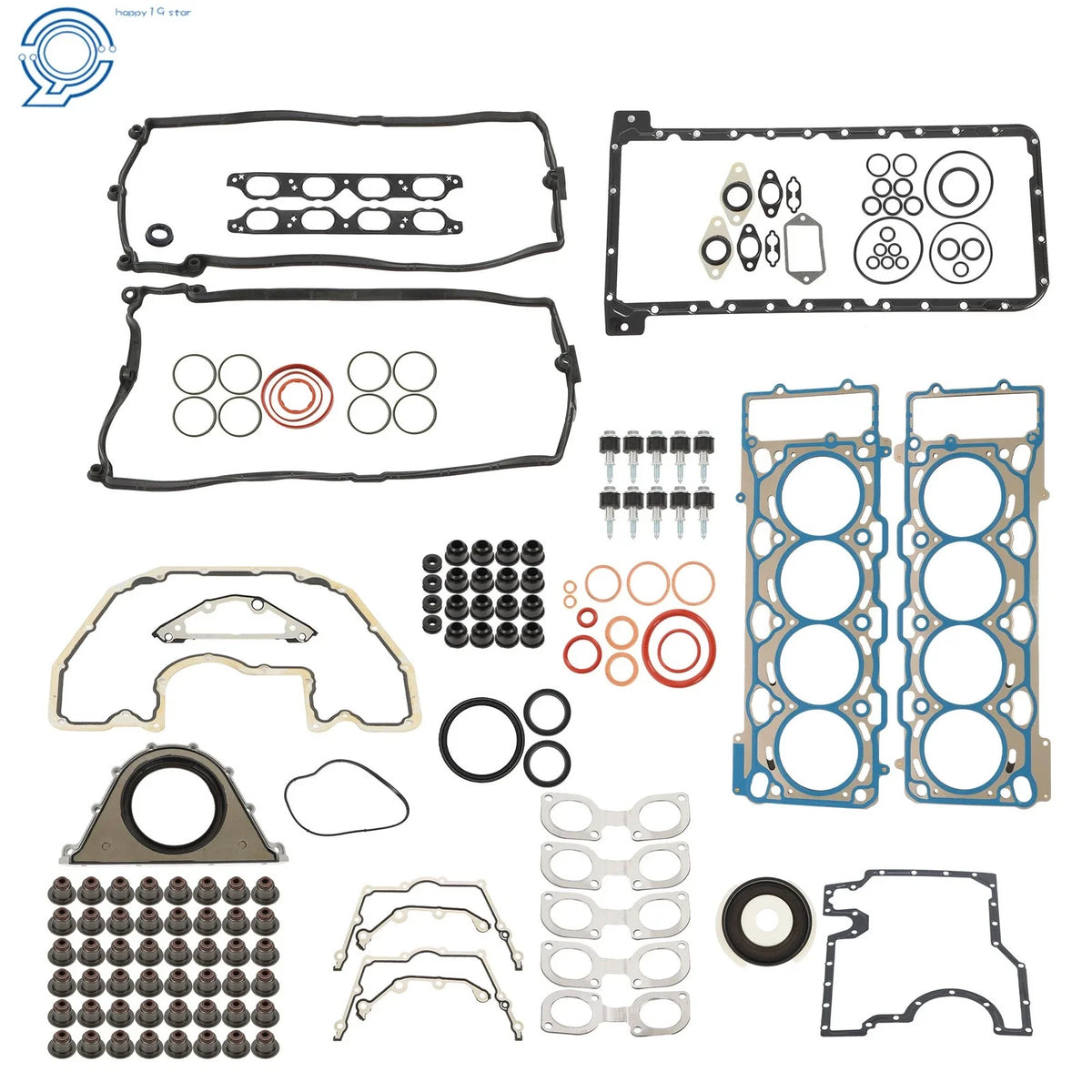 Engine Rebuild Gasket Kit for BMW 545i 645Ci X5 E53 E60 E63 E65 (2004–2010)