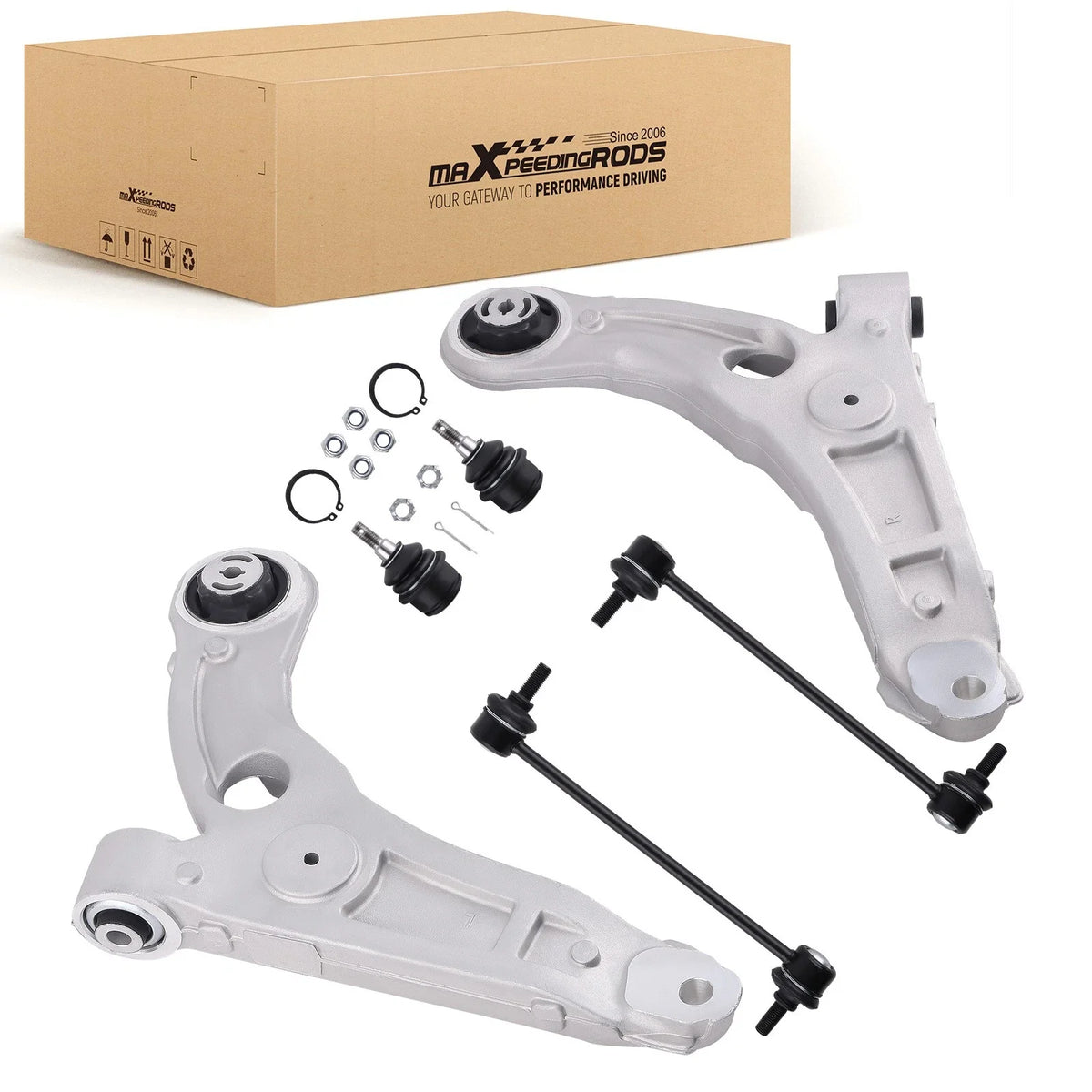Front Control Arms with Ball Joint for Jeep Cherokee AWD (2014-2018)