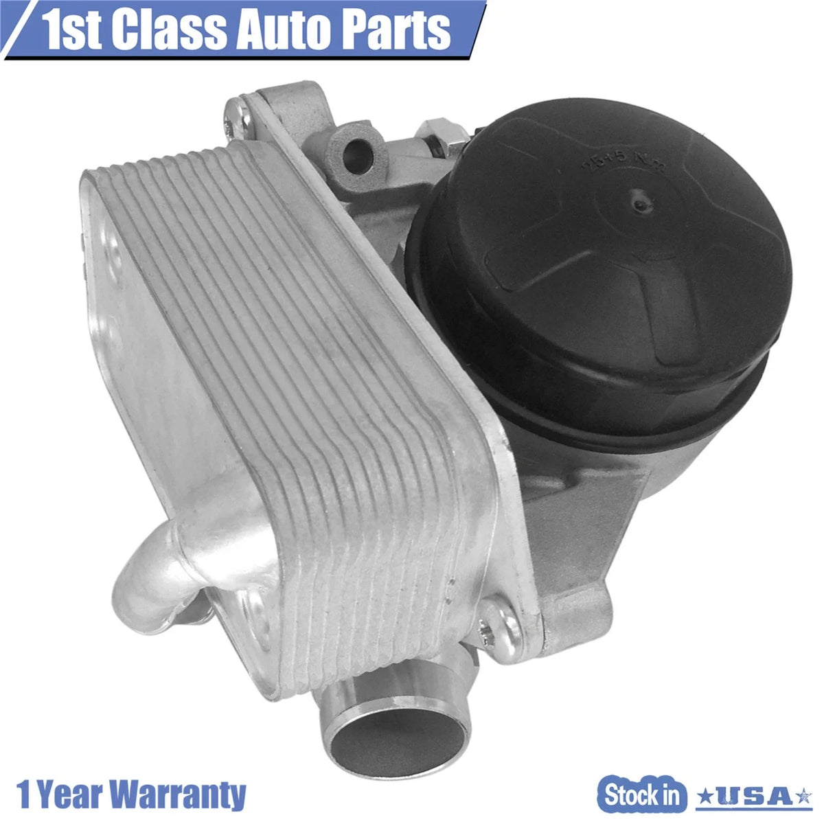 Oil Filter Housing & Cooler for BMW 128i 135i 335i xDrive 640i X3 X4 (2008–2019)