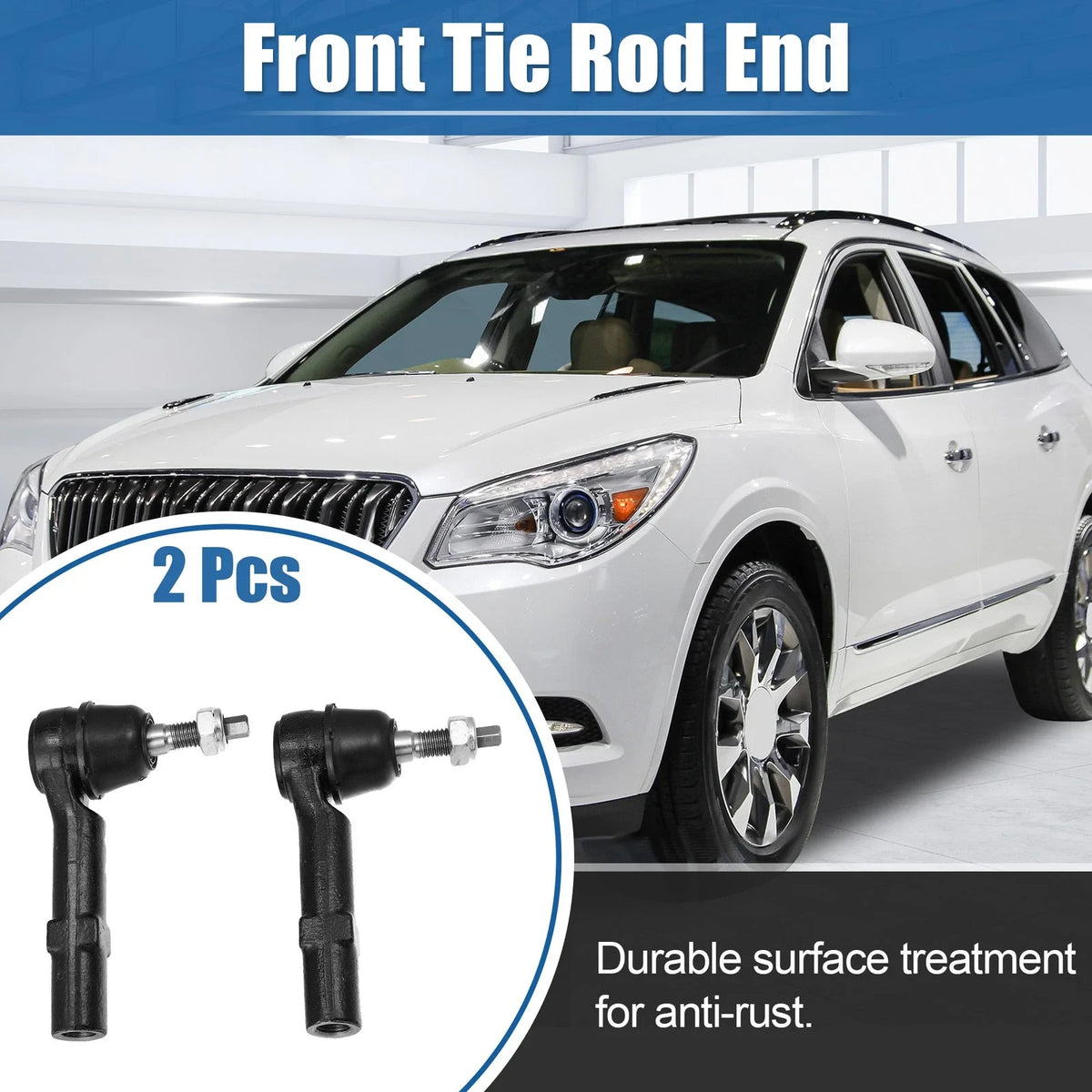 2pcs Tie Rod End ES800286 for Buick Enclave (2008–2017)