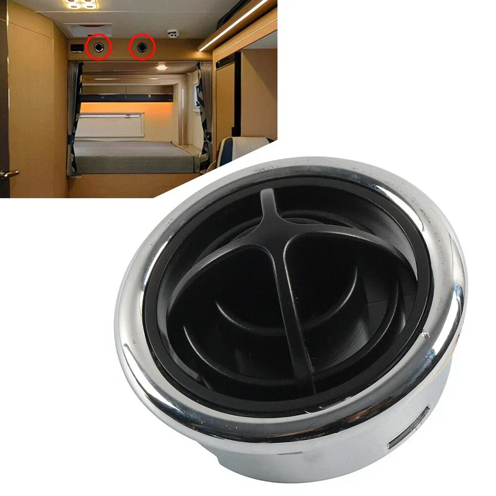 Round Air Vent for Engineering Vehicles, Cars, Motor Homes