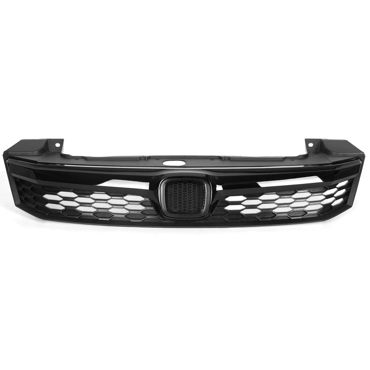 Front Upper Grille - Black Finish for 2012 Honda Civic