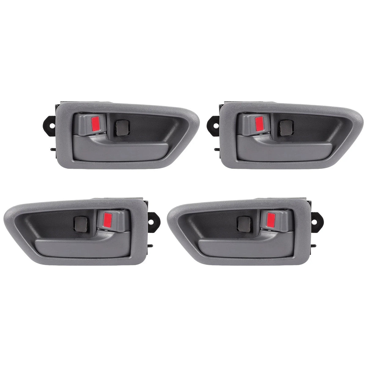 Set of 4 Gray Handles for Camry (1997-2001) Interior Doors