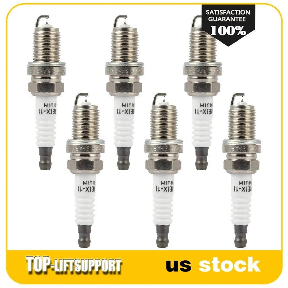 6x Iridium Platinum Spark Plugs for Chevrolet Tracker (2001–2004)