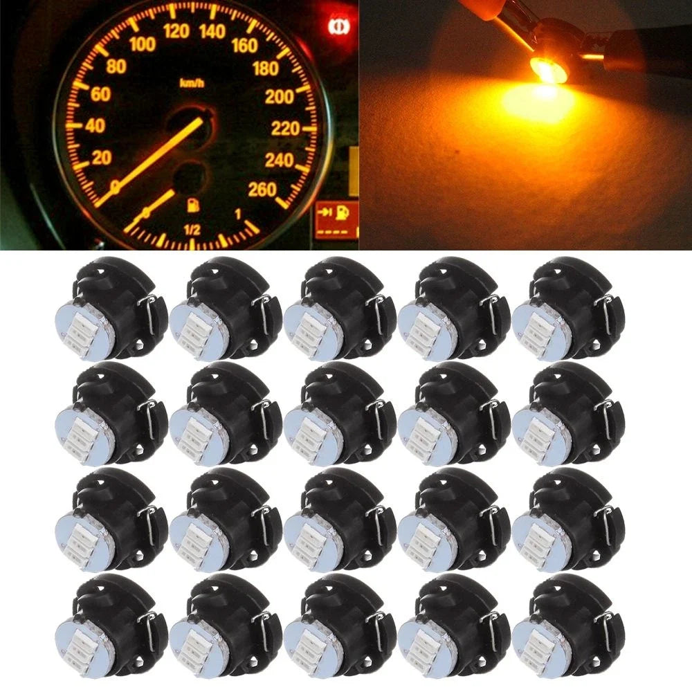Instrument Panel Cluster Dash Light Neo Wedge LED Set of 20 T5/T4.7