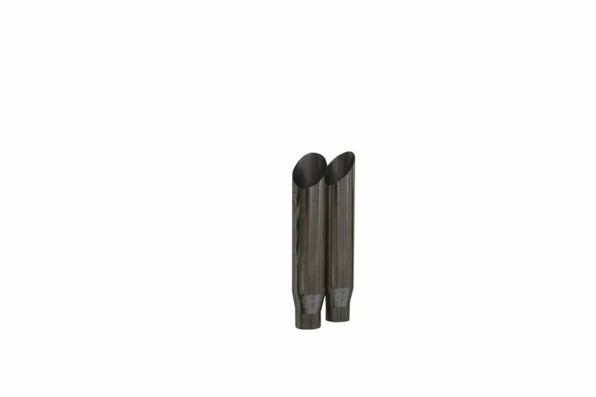 2.5" Dual Exhaust Kit for Suburban Yukon (1969–1972) No Muffler, Side Exit