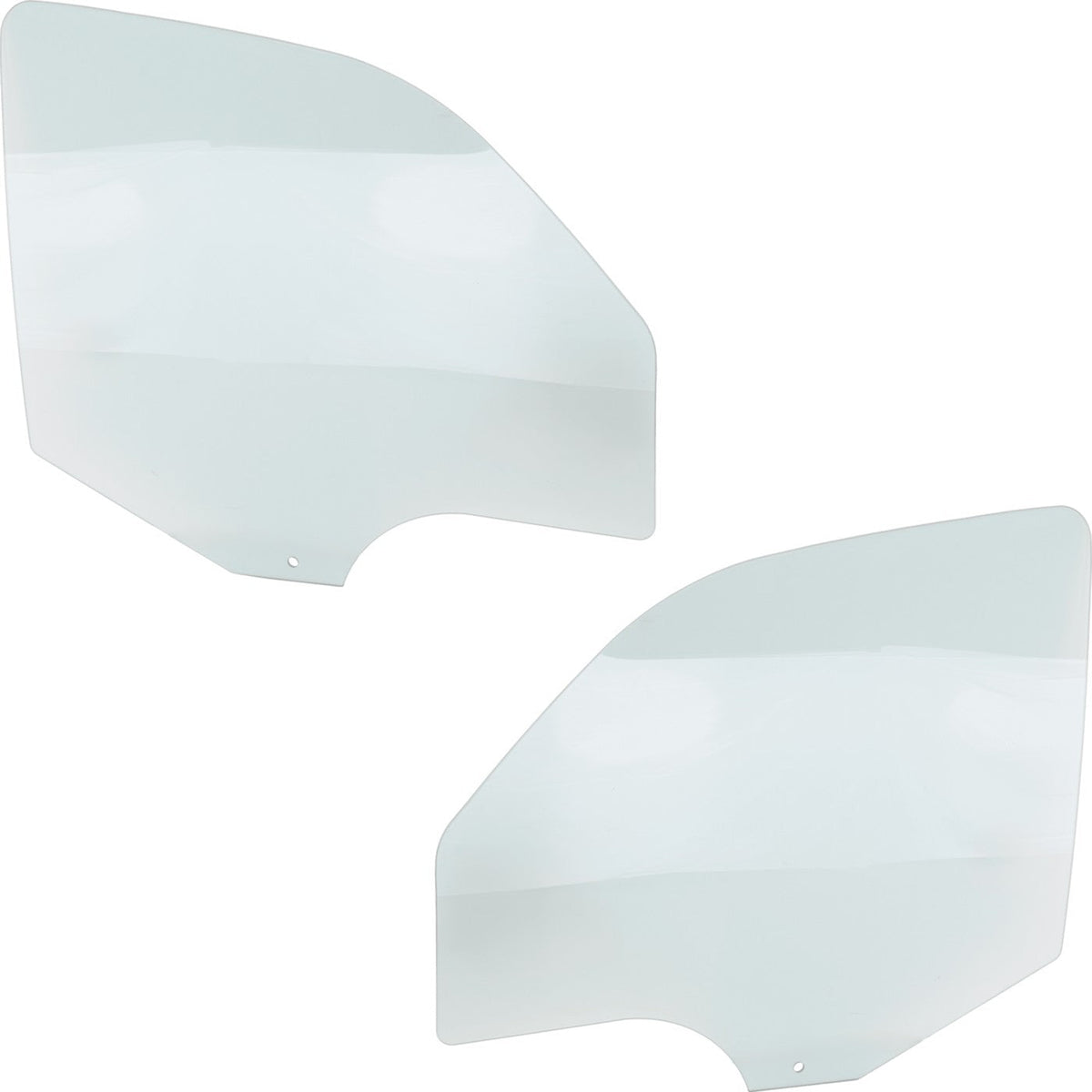 Front Door Glass Set for Dodge Nitro - 2 Pieces
