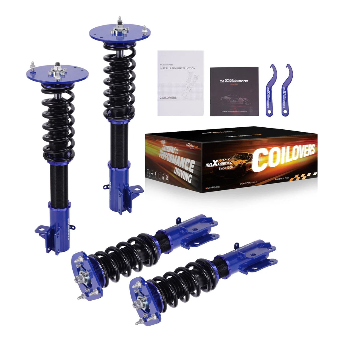 Lower Coilover Kit for Dodge Neon SRT-4 (2000-2005) Adjustable Height