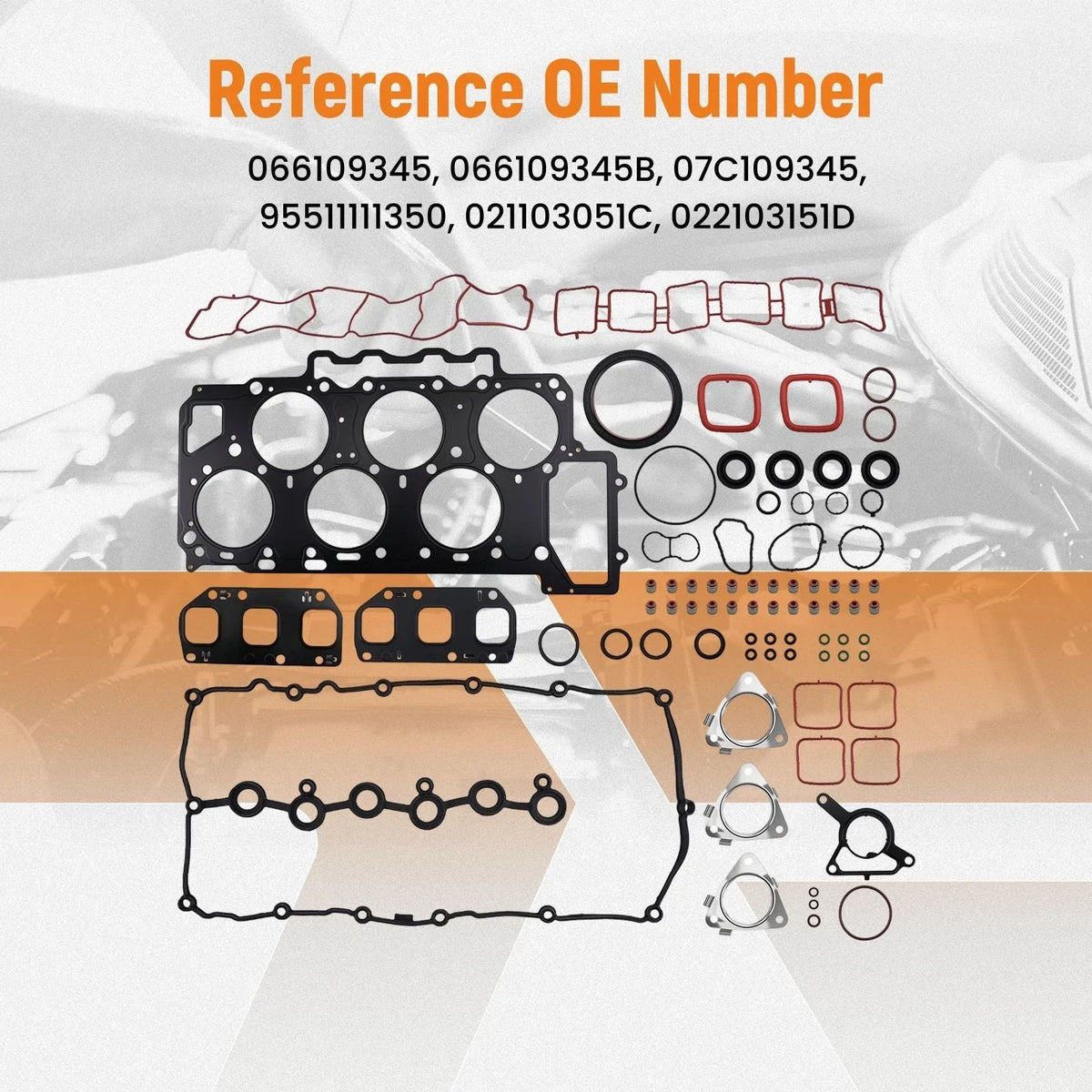 Engine Gasket Set for VW Phaeton 3.6L FSI (2009–2016) / Passat / Skoda Superb