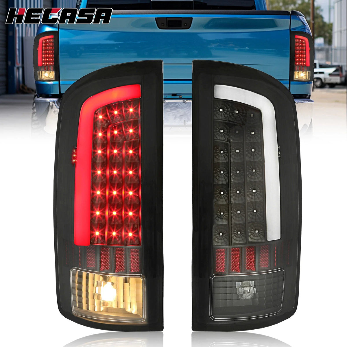 LED Tail Lights for 1500 2002-2006, 2500/3500 2003-2006 Dodge Ram