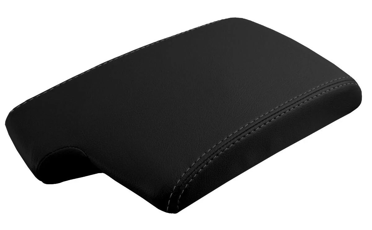 Leather Console Lid Pull Over Armrest Cover for BMW E90 (2005–2013) Black