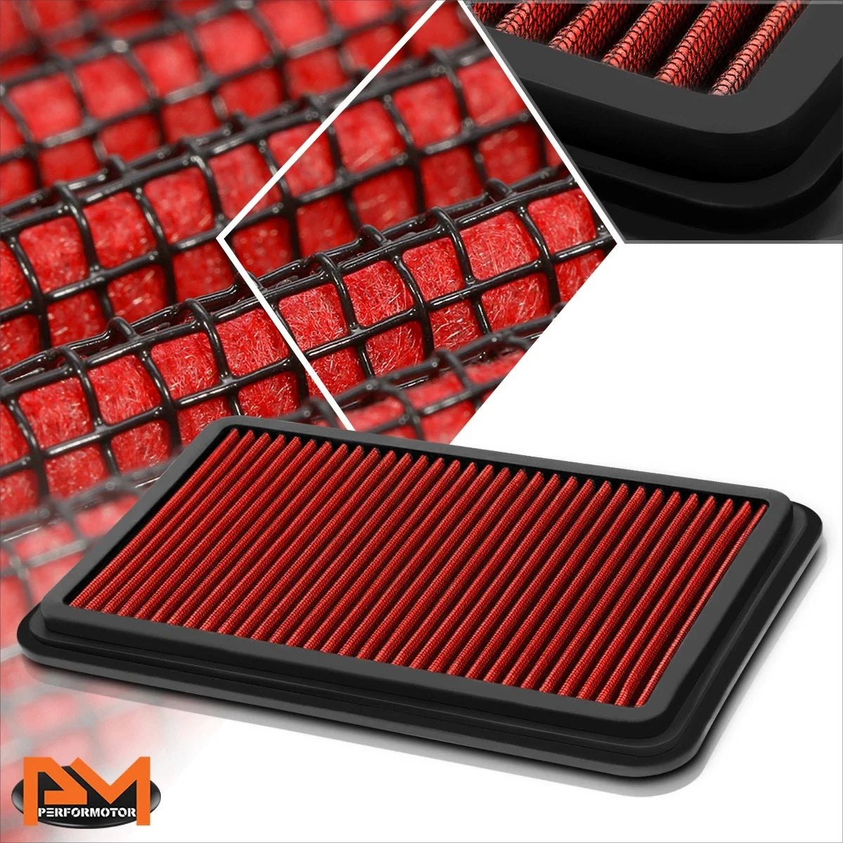 Reusable Air Filter - High Flow Drop In for Mazda 2 (2011–2014)