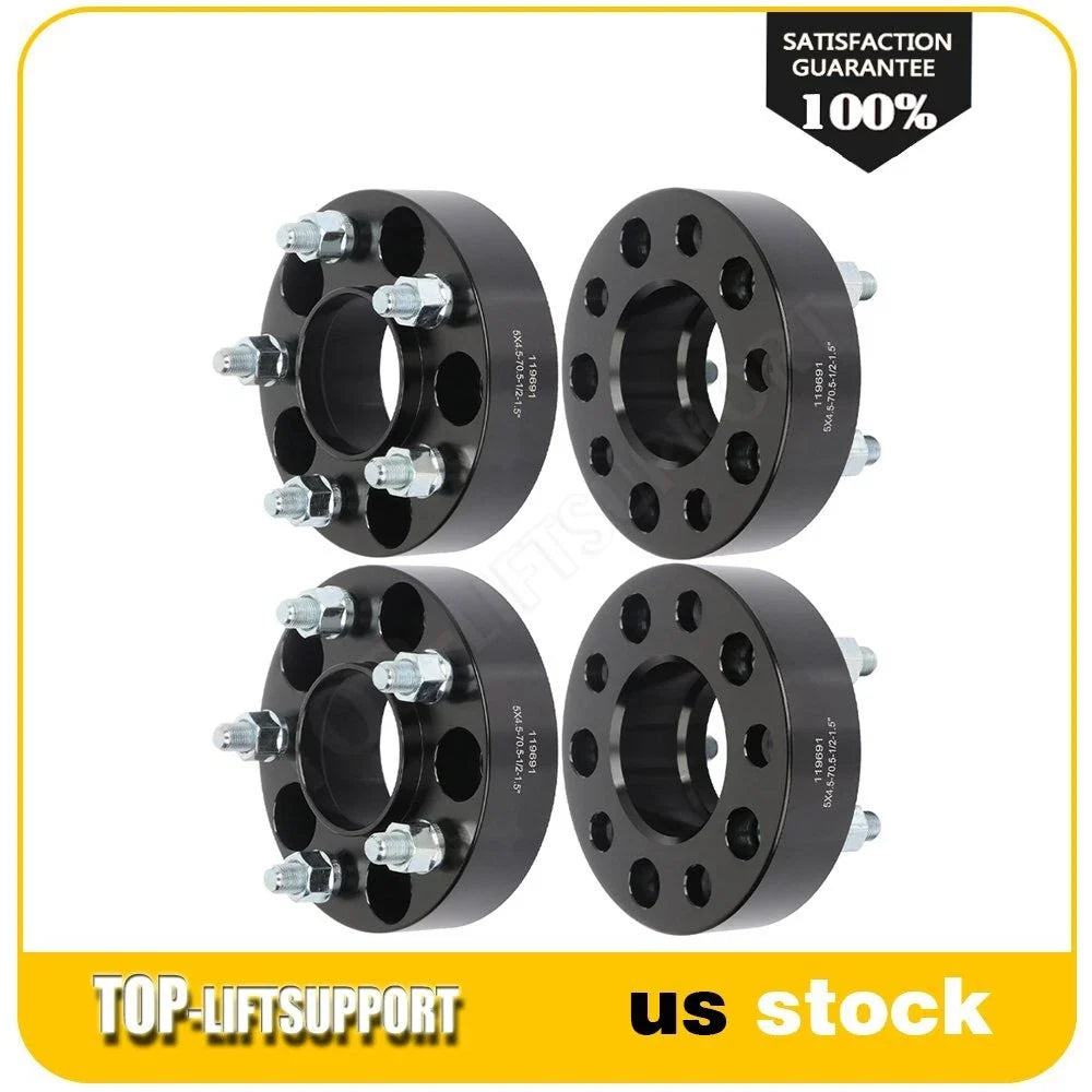 Set of 4 Wheel Spacers for Ford Mustang Explorer (5x4.5)