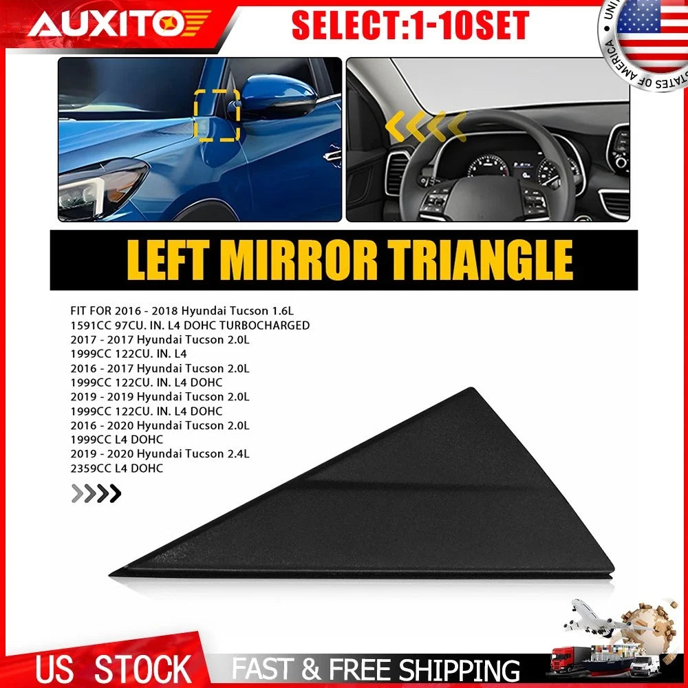 Left Corner Molding for Hyundai Tucson Fender Pillar 2010