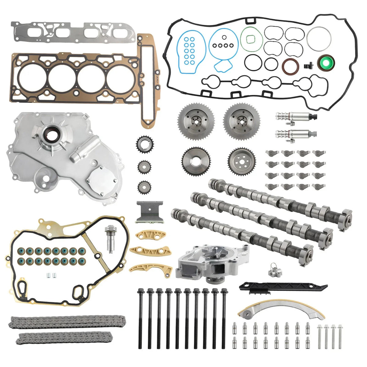 Camshaft Lifters with Timing Chain Set & VVT Sprocket for Saturn 09-11