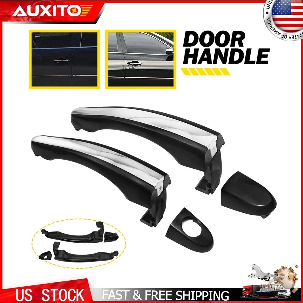 Pair Exterior Door Handle Set for Hyundai Azera (2006–2011)