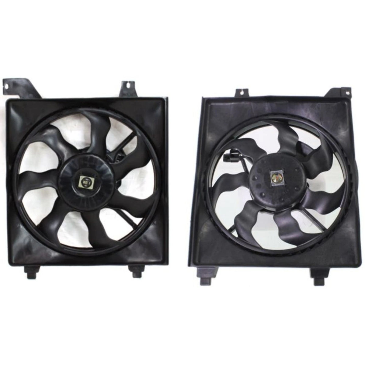 Cooling Fan Assemblies Set of 2 for Driver & Passenger Side
