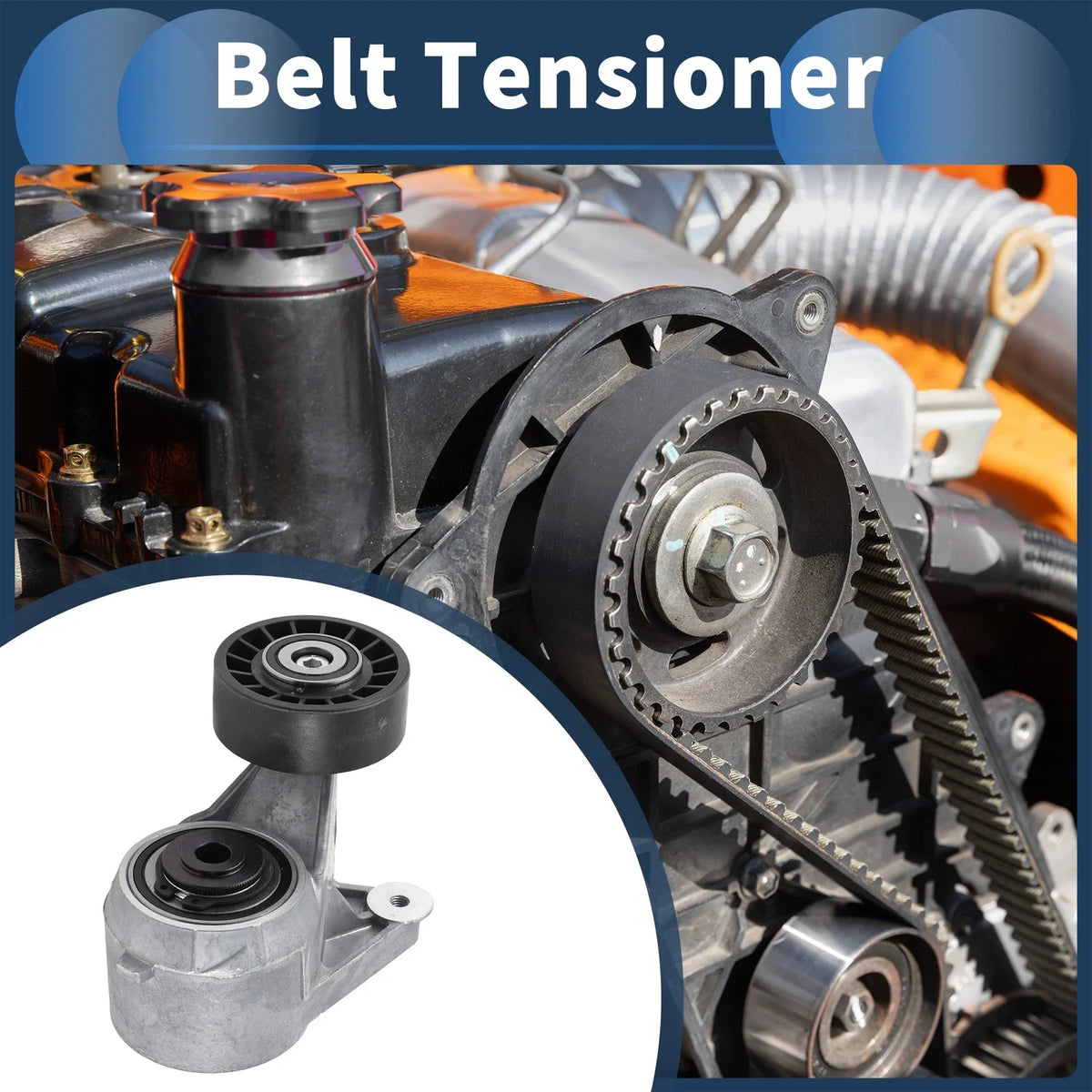 Belt Tensioner for Mercedes-Benz 190E W201 (1987–1993) No. 1032000870